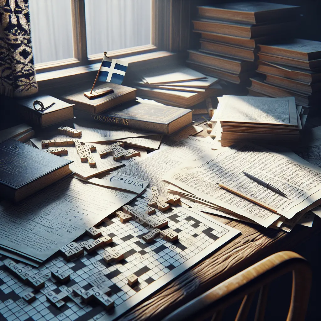 Finsk Forfatter Krydsord Løsninger